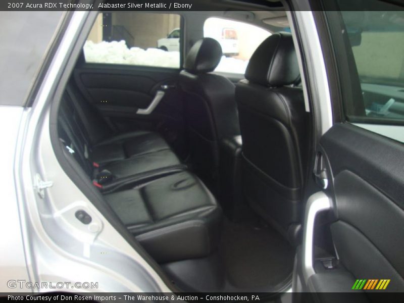 Alabaster Silver Metallic / Ebony 2007 Acura RDX Technology