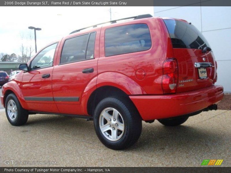 Flame Red / Dark Slate Gray/Light Slate Gray 2006 Dodge Durango SLT