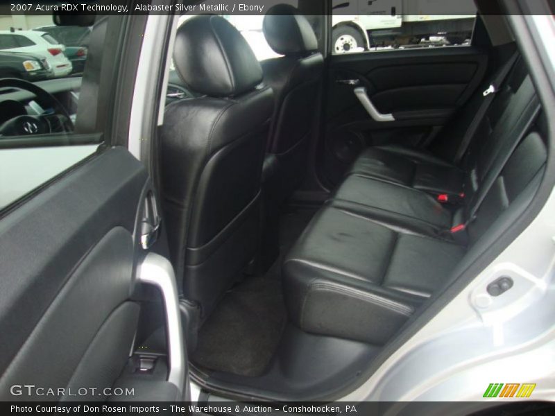 Alabaster Silver Metallic / Ebony 2007 Acura RDX Technology