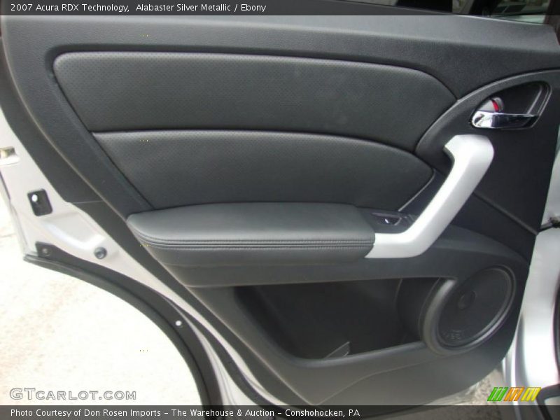 Alabaster Silver Metallic / Ebony 2007 Acura RDX Technology