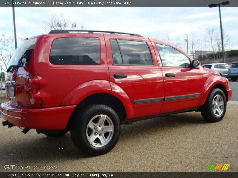 Flame Red / Dark Slate Gray/Light Slate Gray 2006 Dodge Durango SLT