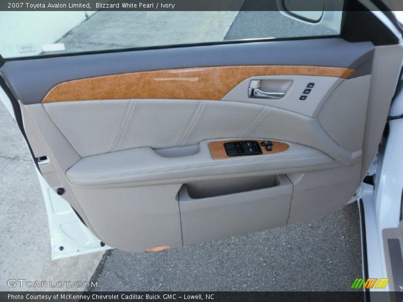 Blizzard White Pearl / Ivory 2007 Toyota Avalon Limited