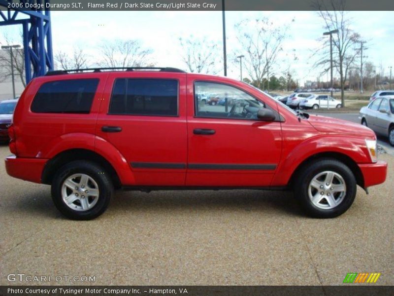 Flame Red / Dark Slate Gray/Light Slate Gray 2006 Dodge Durango SLT