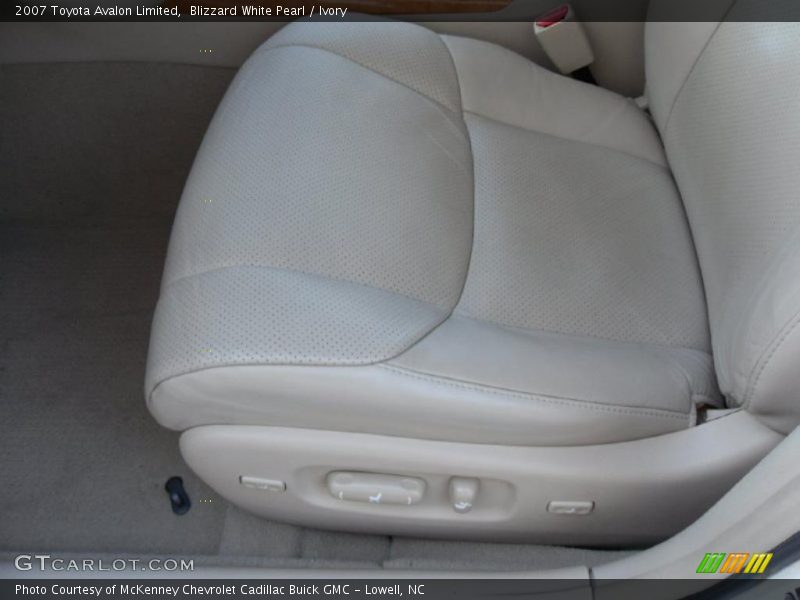 Blizzard White Pearl / Ivory 2007 Toyota Avalon Limited