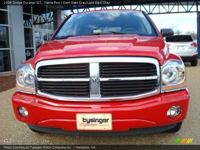 Flame Red / Dark Slate Gray/Light Slate Gray 2006 Dodge Durango SLT