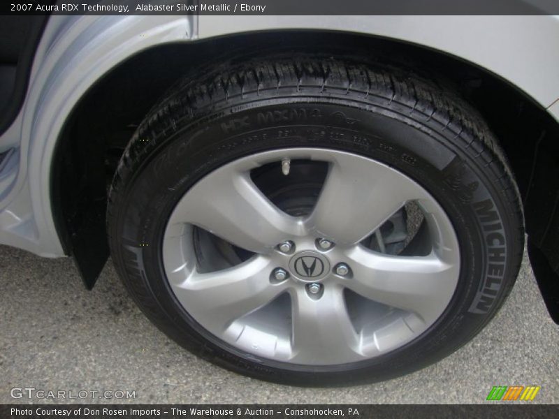 Alabaster Silver Metallic / Ebony 2007 Acura RDX Technology