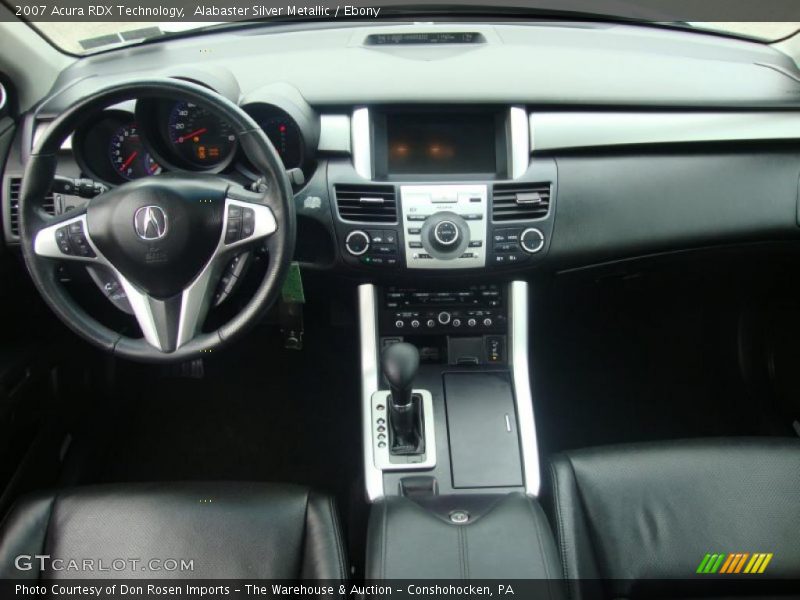 Alabaster Silver Metallic / Ebony 2007 Acura RDX Technology