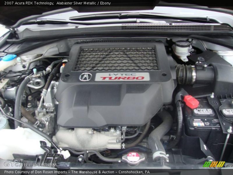 Alabaster Silver Metallic / Ebony 2007 Acura RDX Technology