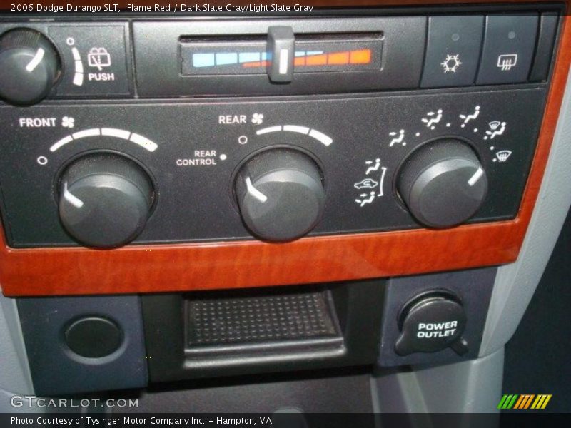 Flame Red / Dark Slate Gray/Light Slate Gray 2006 Dodge Durango SLT