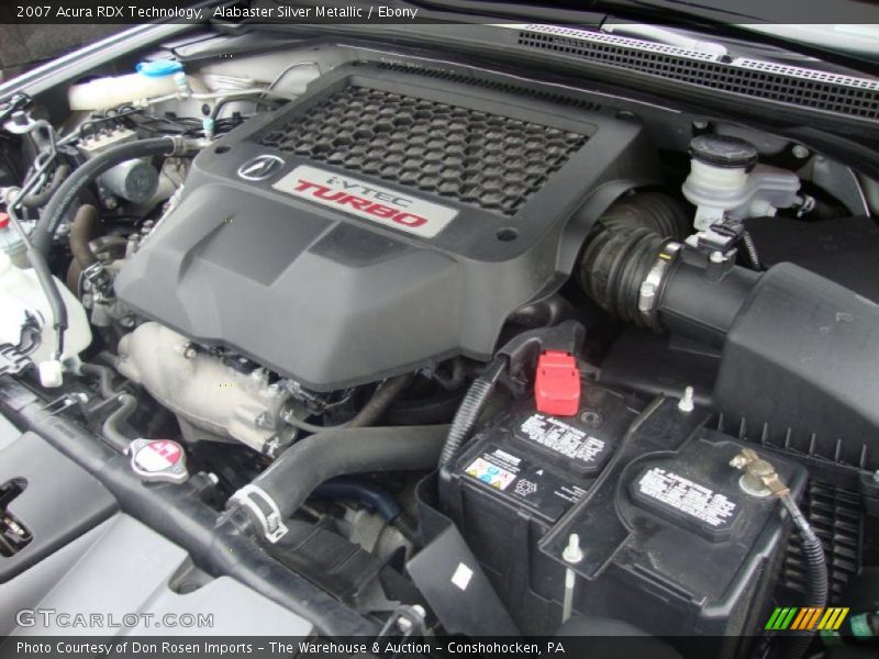 Alabaster Silver Metallic / Ebony 2007 Acura RDX Technology