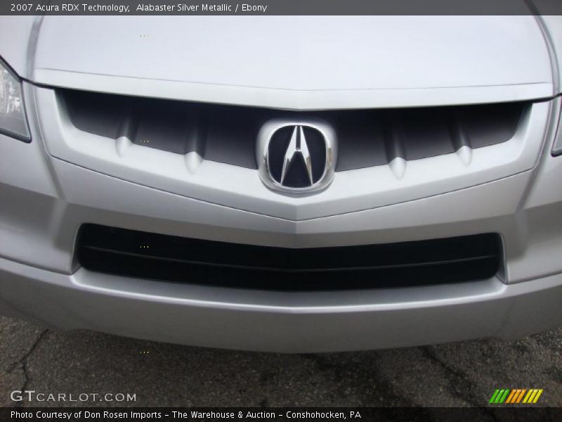 Alabaster Silver Metallic / Ebony 2007 Acura RDX Technology