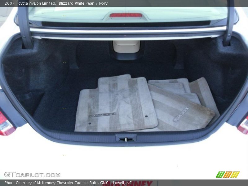 Blizzard White Pearl / Ivory 2007 Toyota Avalon Limited