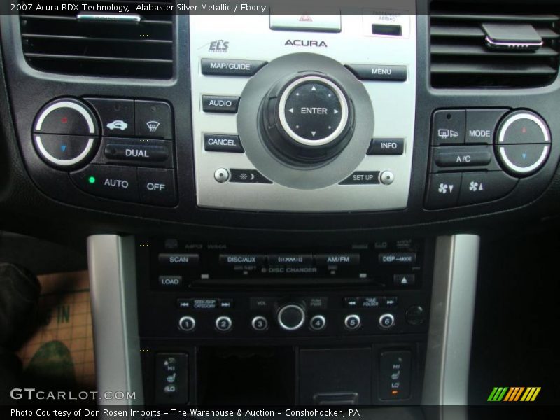 Alabaster Silver Metallic / Ebony 2007 Acura RDX Technology