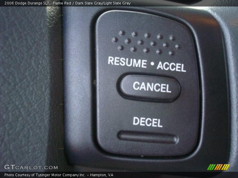 Flame Red / Dark Slate Gray/Light Slate Gray 2006 Dodge Durango SLT