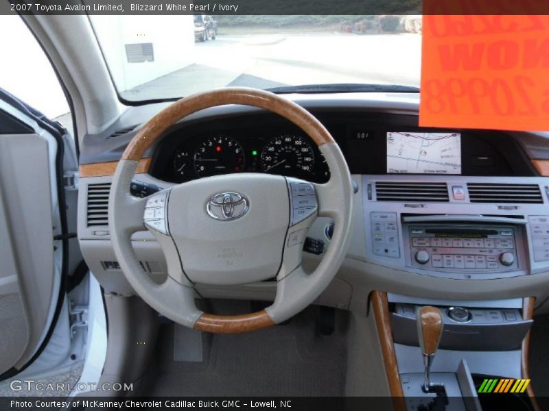 Blizzard White Pearl / Ivory 2007 Toyota Avalon Limited