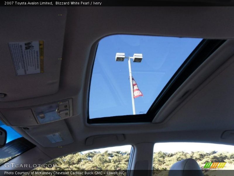 Blizzard White Pearl / Ivory 2007 Toyota Avalon Limited
