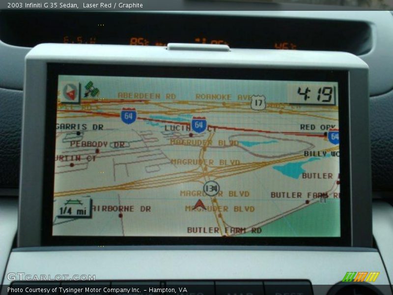 Laser Red / Graphite 2003 Infiniti G 35 Sedan