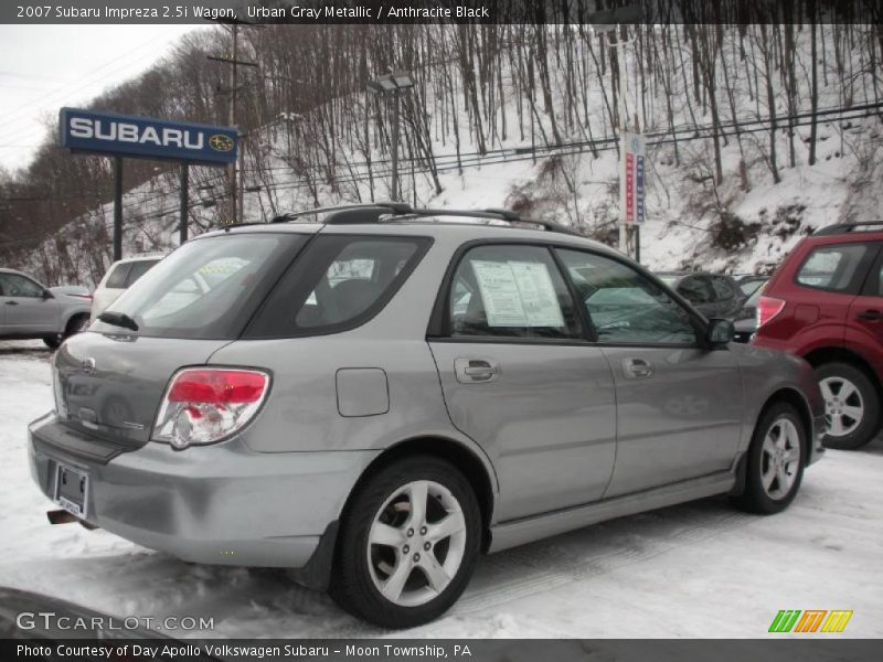 Urban Gray Metallic / Anthracite Black 2007 Subaru Impreza 2.5i Wagon