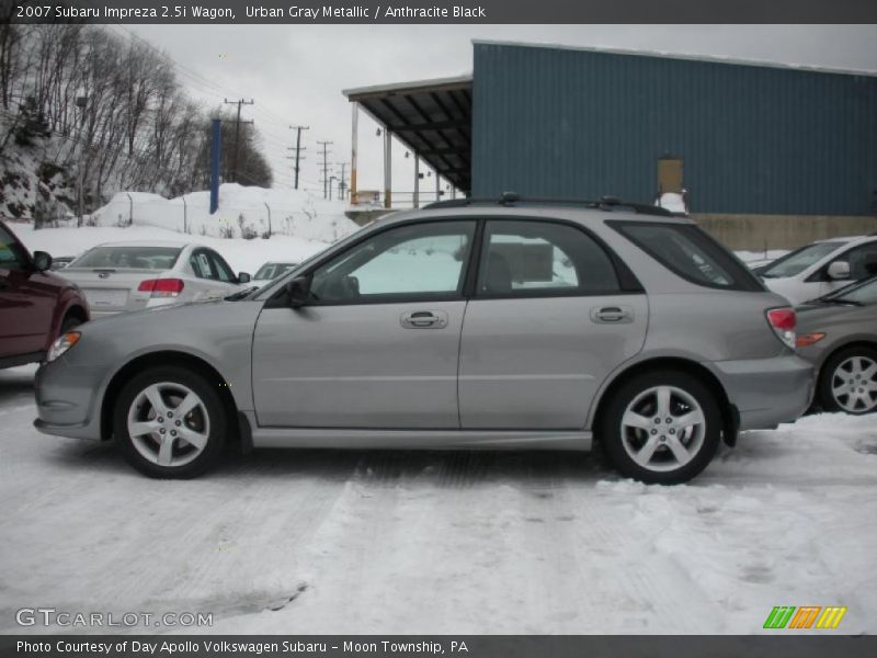 Urban Gray Metallic / Anthracite Black 2007 Subaru Impreza 2.5i Wagon