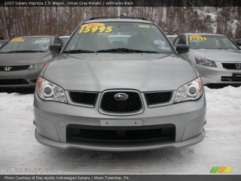 Urban Gray Metallic / Anthracite Black 2007 Subaru Impreza 2.5i Wagon
