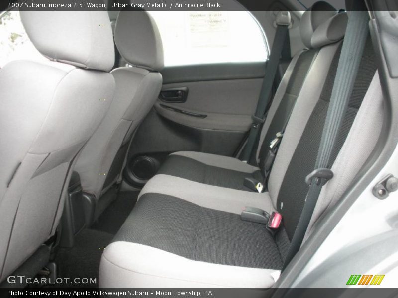 Urban Gray Metallic / Anthracite Black 2007 Subaru Impreza 2.5i Wagon