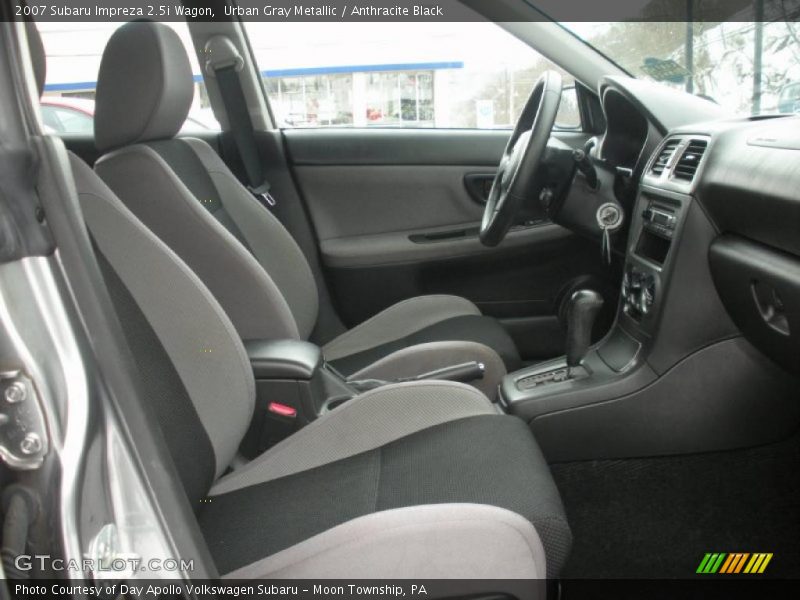 Urban Gray Metallic / Anthracite Black 2007 Subaru Impreza 2.5i Wagon