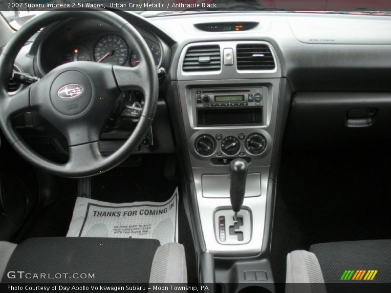 Urban Gray Metallic / Anthracite Black 2007 Subaru Impreza 2.5i Wagon