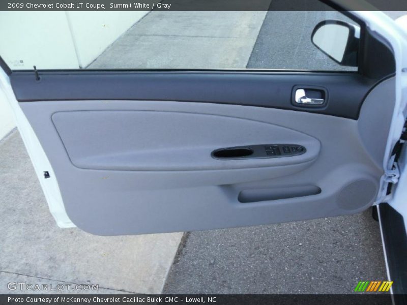 Summit White / Gray 2009 Chevrolet Cobalt LT Coupe