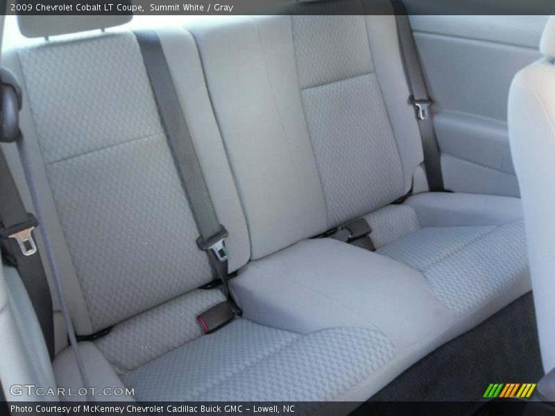 Summit White / Gray 2009 Chevrolet Cobalt LT Coupe