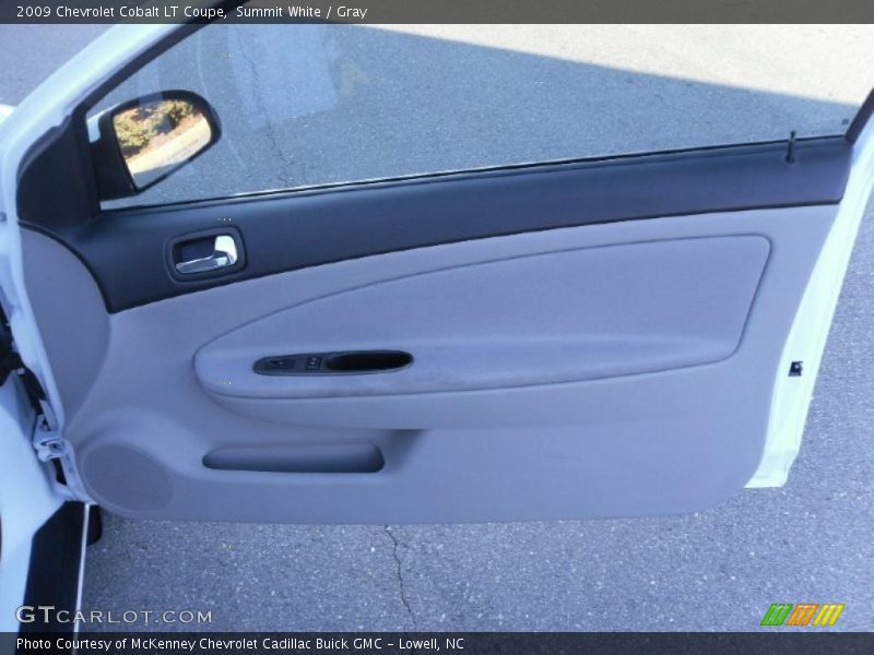 Summit White / Gray 2009 Chevrolet Cobalt LT Coupe