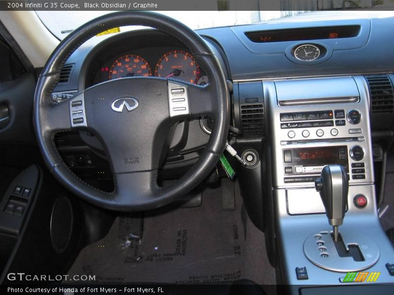 Black Obsidian / Graphite 2004 Infiniti G 35 Coupe