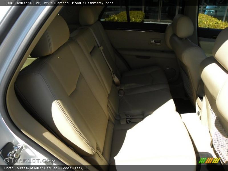White Diamond Tricoat / Cashmere/Cocoa 2008 Cadillac SRX V6