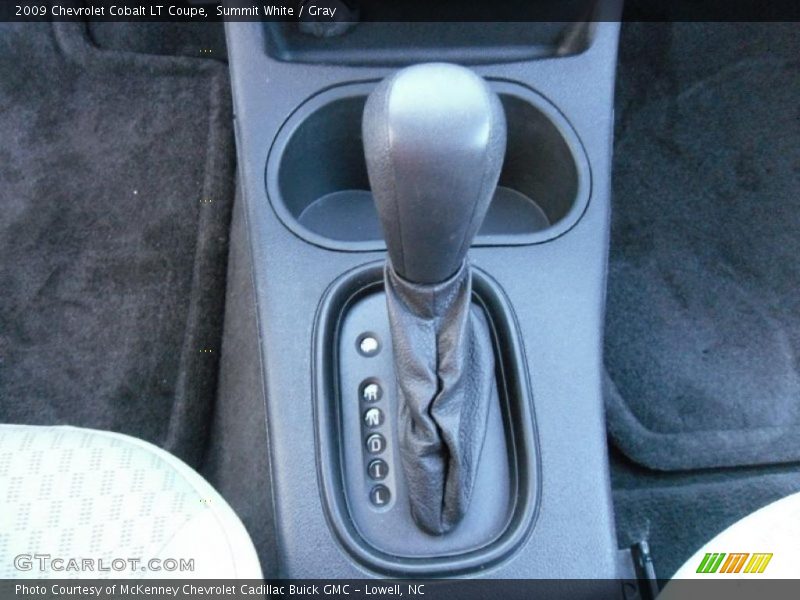 Summit White / Gray 2009 Chevrolet Cobalt LT Coupe