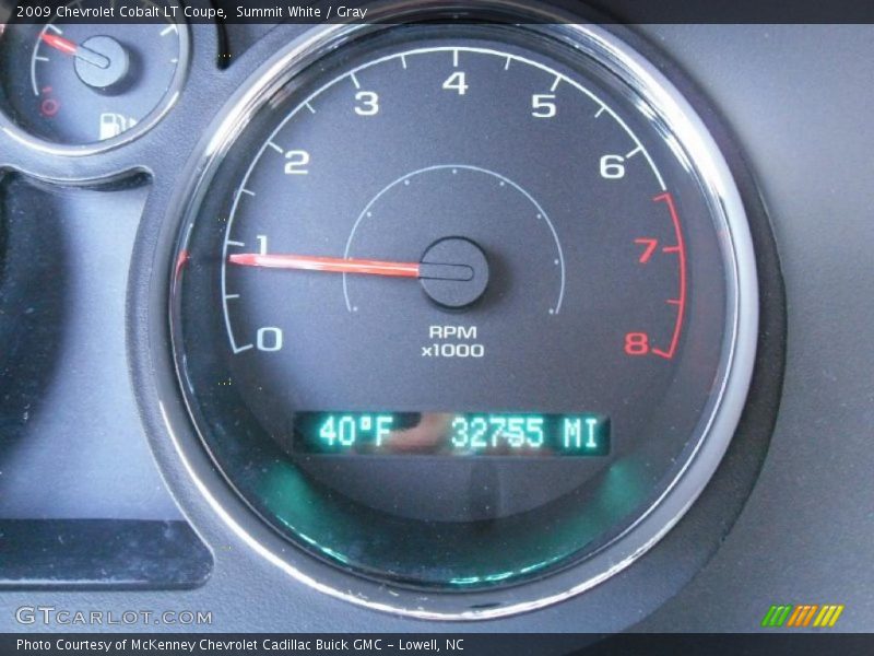 Summit White / Gray 2009 Chevrolet Cobalt LT Coupe