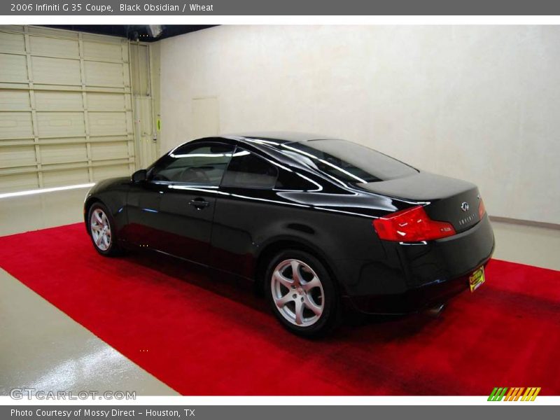 Black Obsidian / Wheat 2006 Infiniti G 35 Coupe