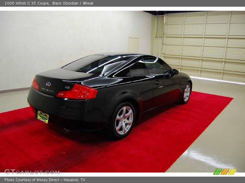 Black Obsidian / Wheat 2006 Infiniti G 35 Coupe