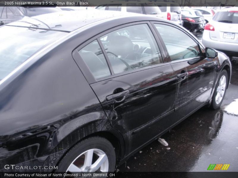 Onyx Black / Black 2005 Nissan Maxima 3.5 SL