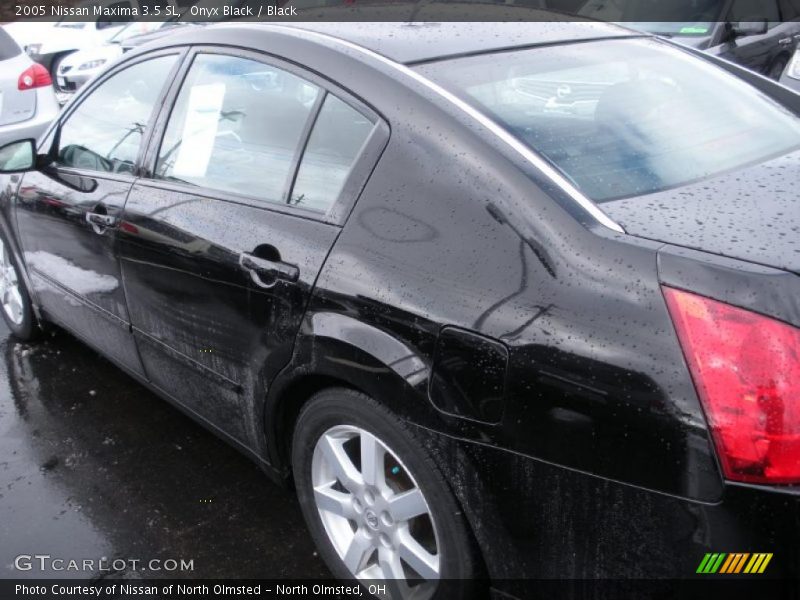 Onyx Black / Black 2005 Nissan Maxima 3.5 SL