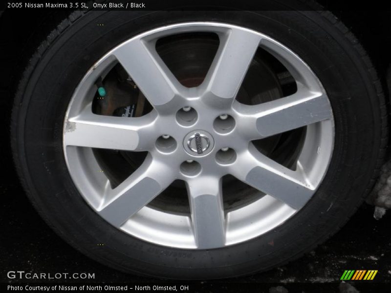 Onyx Black / Black 2005 Nissan Maxima 3.5 SL