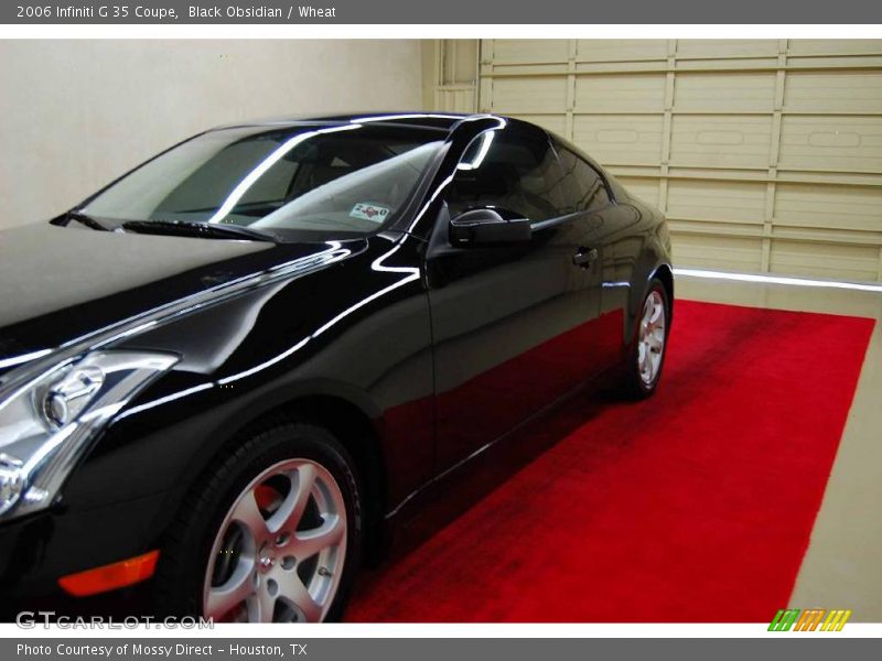 Black Obsidian / Wheat 2006 Infiniti G 35 Coupe