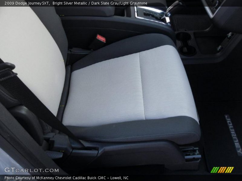 Bright Silver Metallic / Dark Slate Gray/Light Graystone 2009 Dodge Journey SXT