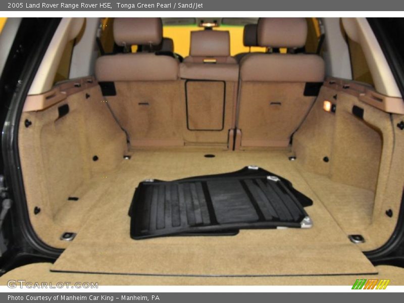Tonga Green Pearl / Sand/Jet 2005 Land Rover Range Rover HSE