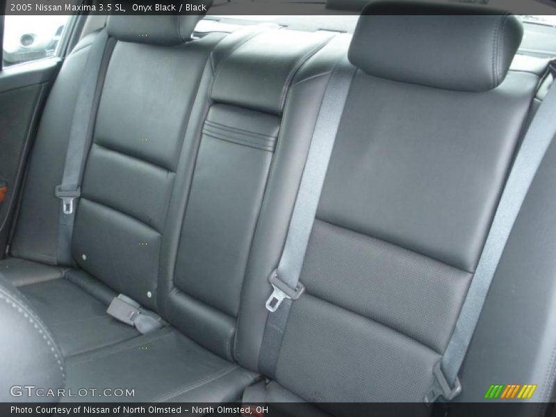 Onyx Black / Black 2005 Nissan Maxima 3.5 SL
