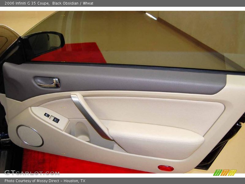 Black Obsidian / Wheat 2006 Infiniti G 35 Coupe