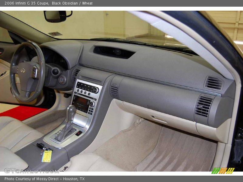 Black Obsidian / Wheat 2006 Infiniti G 35 Coupe
