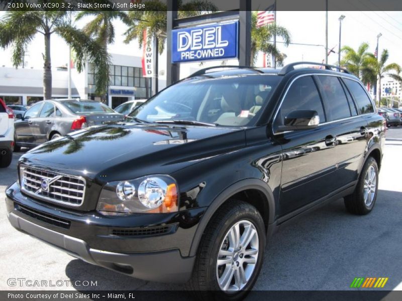 Black Stone / Soft Beige 2010 Volvo XC90 3.2
