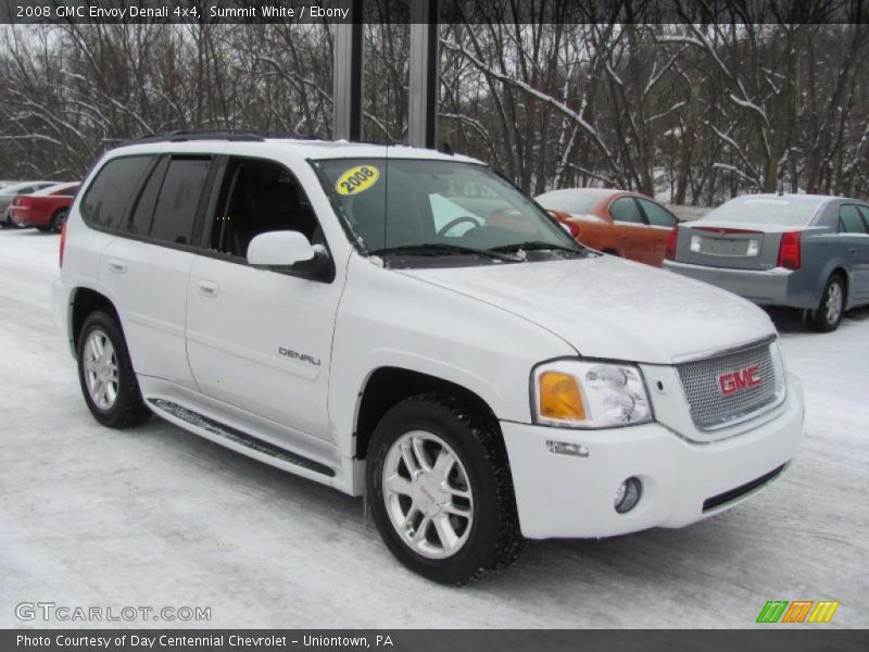 Summit White / Ebony 2008 GMC Envoy Denali 4x4