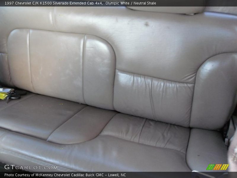 Olympic White / Neutral Shale 1997 Chevrolet C/K K1500 Silverado Extended Cab 4x4