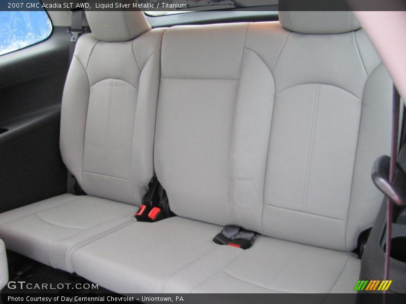 Liquid Silver Metallic / Titanium 2007 GMC Acadia SLT AWD