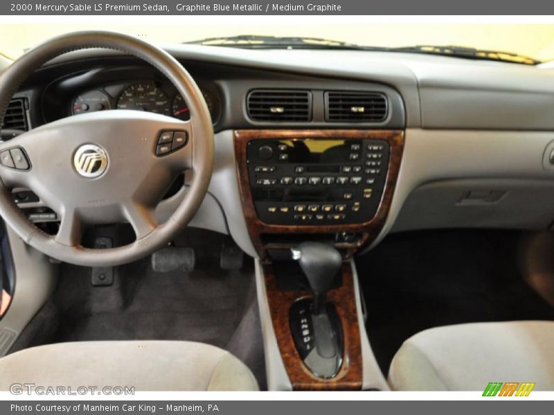 Graphite Blue Metallic / Medium Graphite 2000 Mercury Sable LS Premium Sedan